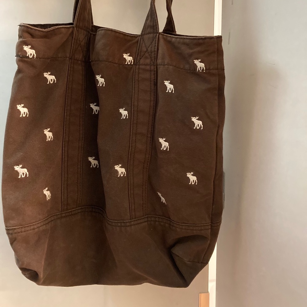 Abercrombie and Fitch tote bag brown great quality